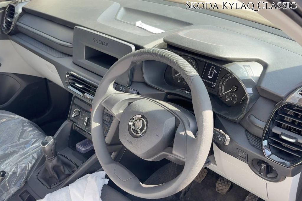 Skoda Kylaq classic interior