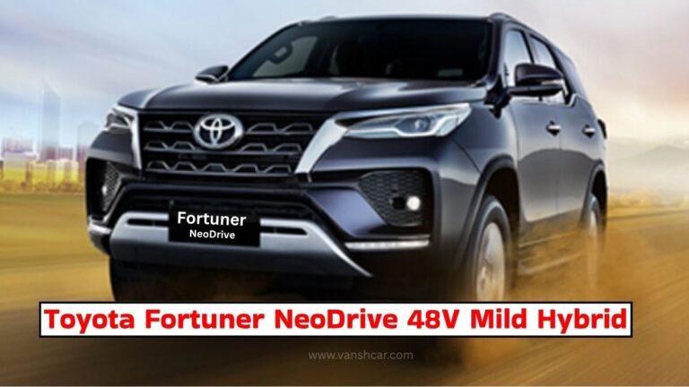 Toyota Fortuner NeoDrive 48V Mild Hybrid